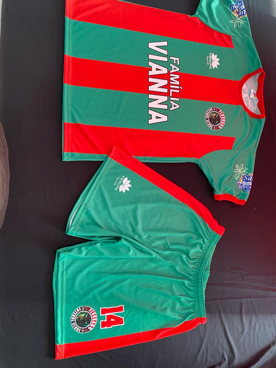 Uniforme esportivo personalizado Família Vianna - Eldorado Futebol Clube