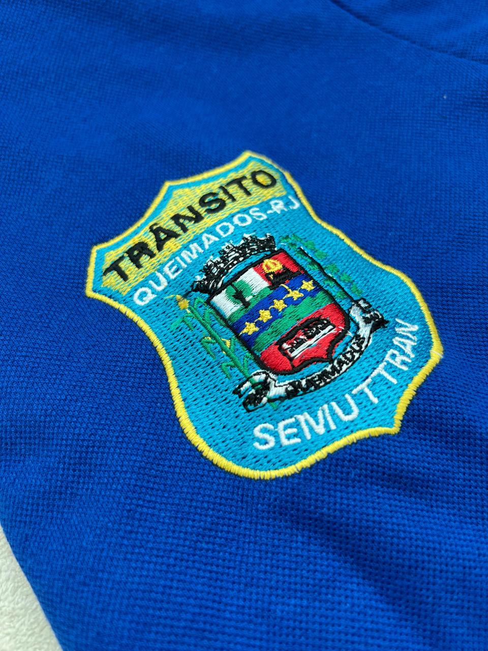 Bordado computadorizado Semuttran - Trânsito Queimados RJ